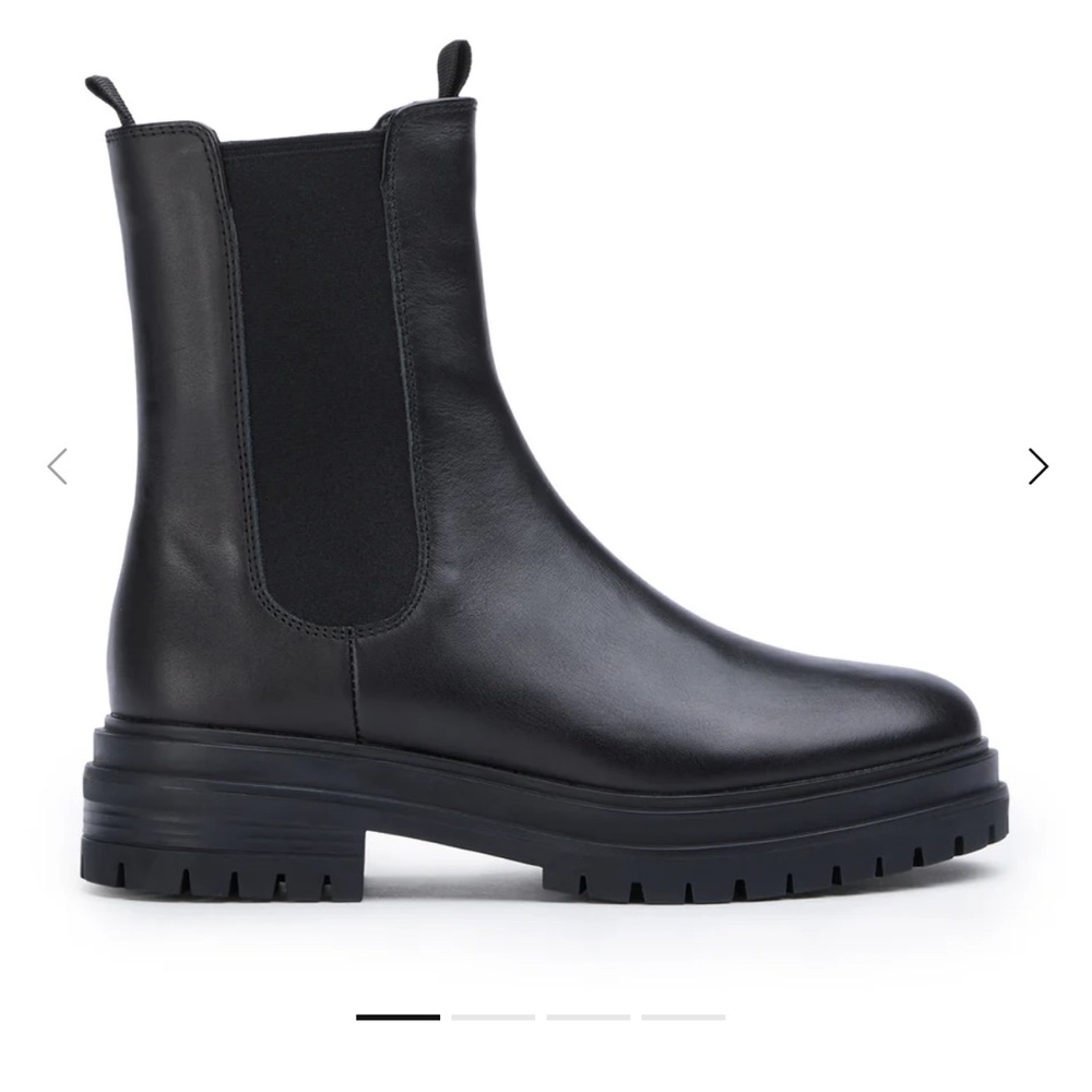Tony Bianco Wolfe Black Como Ankle Boot 8.5